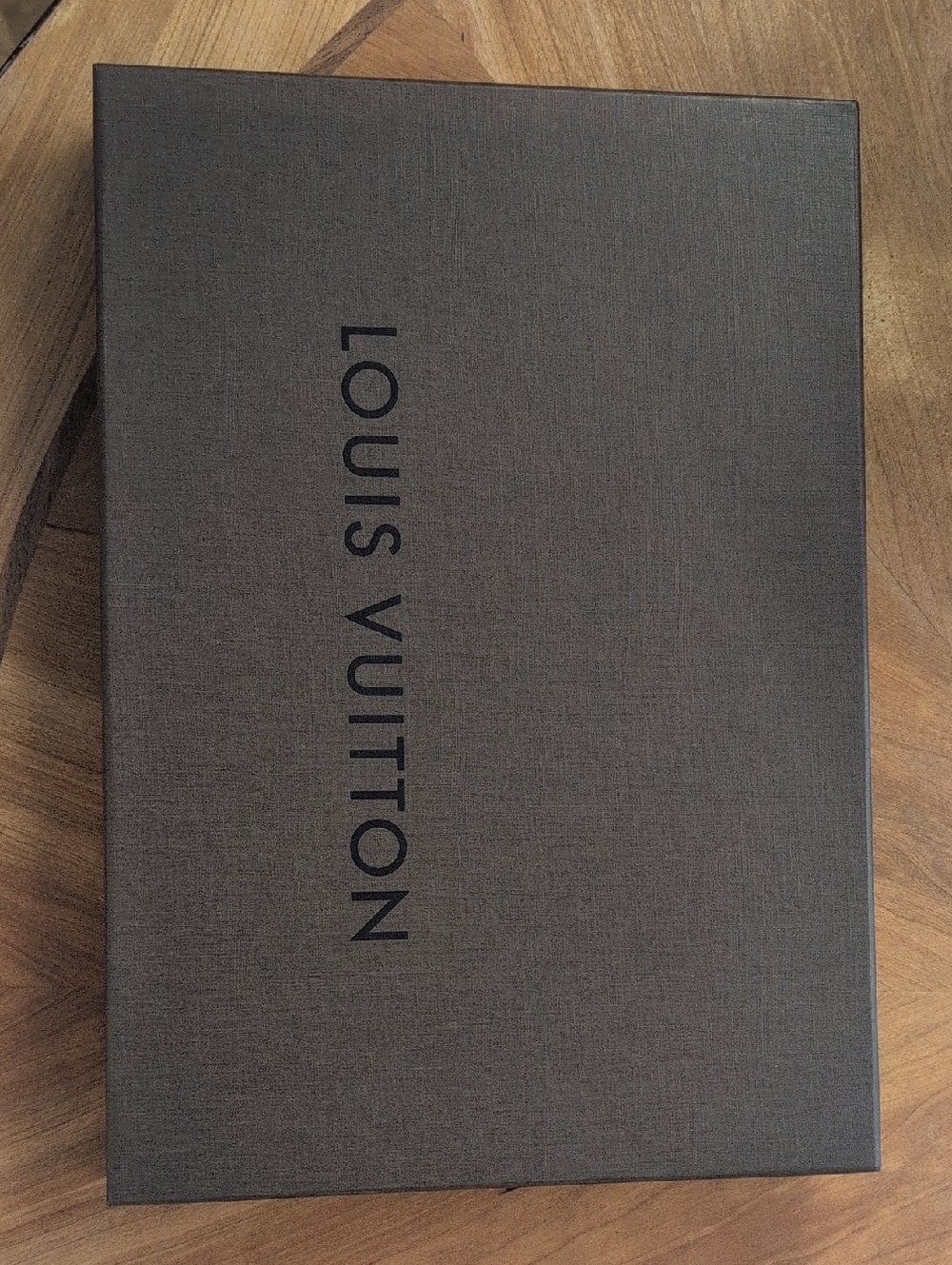 Louis Vuitton Brown Presentation Box with Logo